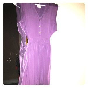 Purple Cutout Dress Purple Cutout Dress