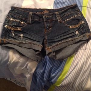 Brand new jean short shorts