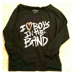 Oversized graphic sweater