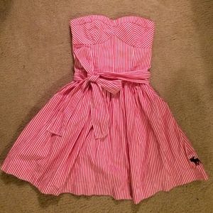 Red Stripes Summer Dress from Abercrombie & Fitch