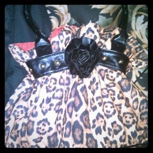 Cheetah purse