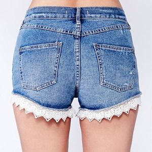 Free People Jeans - REDUCED!Free People Lacey Denim Cutoff Shorts NWOT Free People Jeans - REDUCED!Free People Lacey Denim Cutoff Shorts NWOT