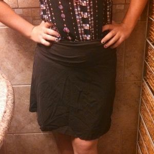 Brown skirt