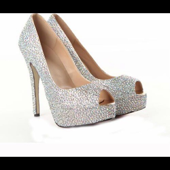 💎 Crystal  heels