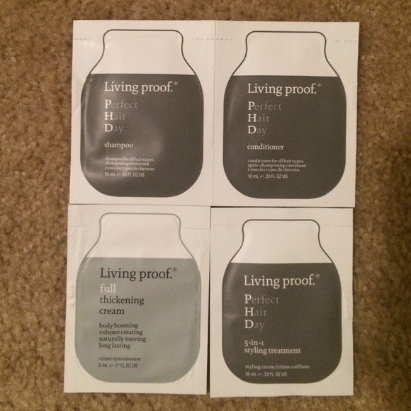 Living Proof Other Hair Care Samples Poshmark