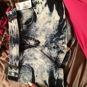 Blue shorts