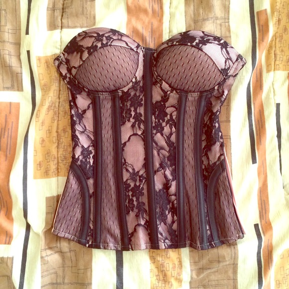 Charlotte Russe bustier top