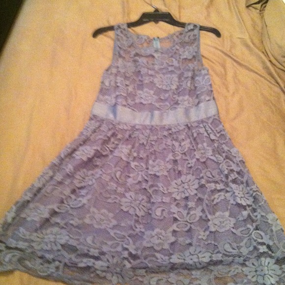 Modcloth BB Dakota Dress in Smoke Blue