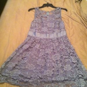 Modcloth BB Dakota Dress in Smoke Blue