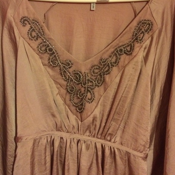 Light purple loose blouse - Picture 3 of 4