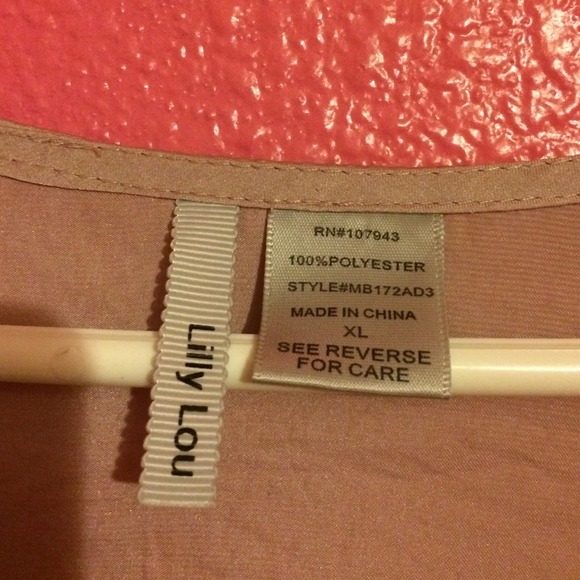 Light purple loose blouse - Picture 4 of 4