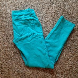 Turquoise Jeggings