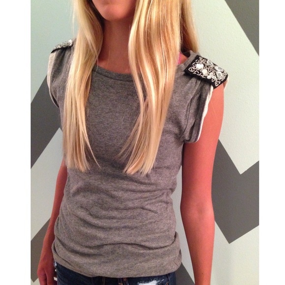 Gap Embellished Sleeveless Top