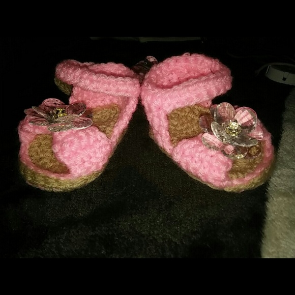 Custom Sandals matching headband - Picture 2 of 3