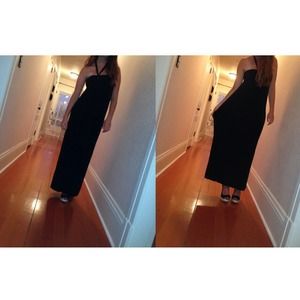 ALL BLACK WRAP DRESS