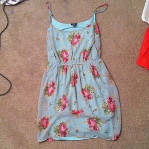 Flower print dress