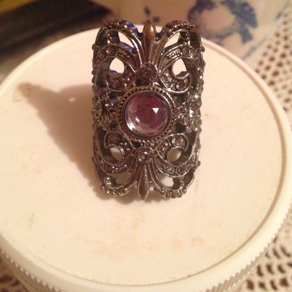 Silver Statement Ring - Picture 2 of 4