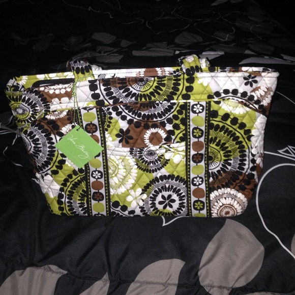 Vera Bradley Mandy Cocoa Moss