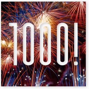 Over 1000 followers! Amazing!