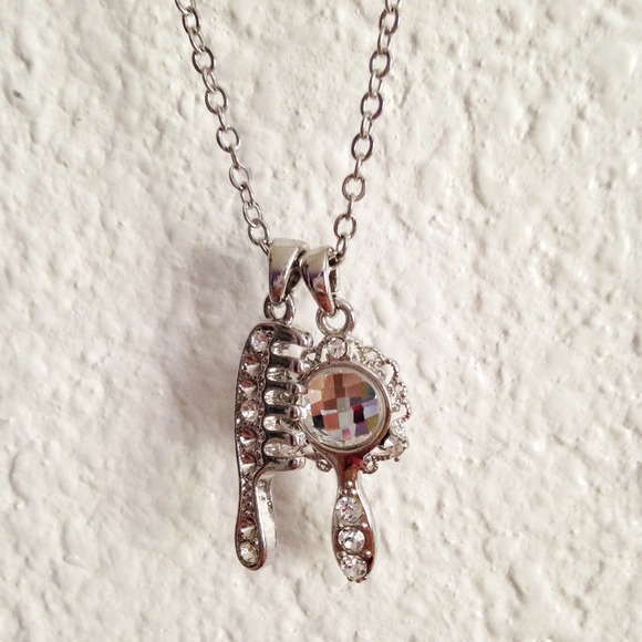 Mirror & Comb Necklace