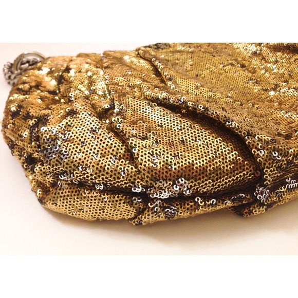 Oryany Gold Sequin Purse - Picture 4 of 4