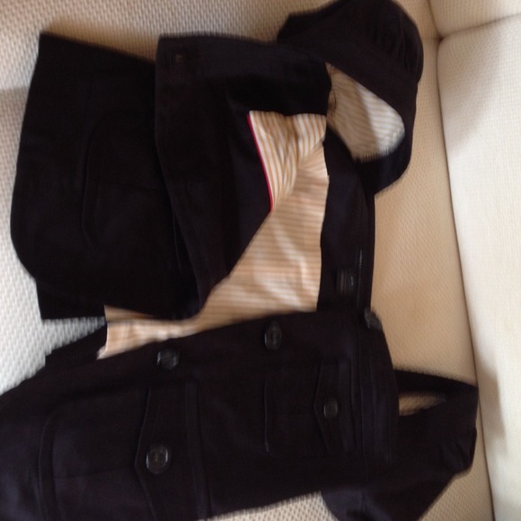 MarcJacobs Black Polished Cotton Jacket 2. NWOT - Picture 3 of 6
