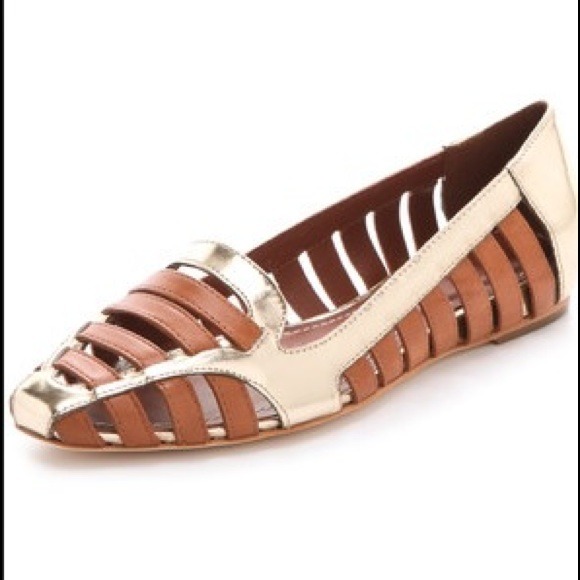 ❗️SOLD❗️Elizabeth & James Metallic Flats