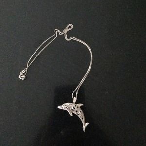 Dolphin necklace 925
