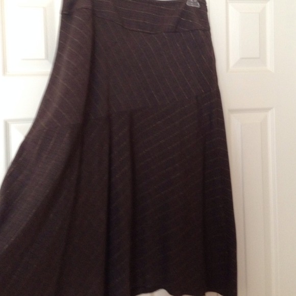 Style & Co Brown and gold skirt - Picture 3 of 3