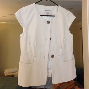 NWT banana republic white suit