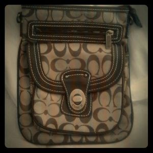 Coach cross body purse