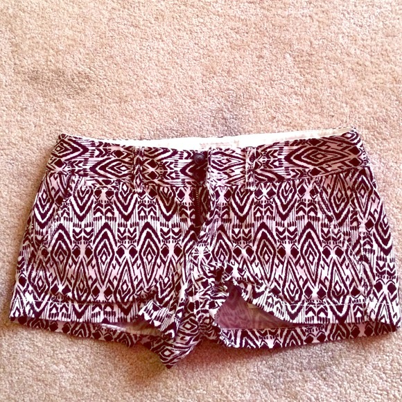 Tribal print shorts