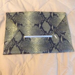 BCBG MAXAZRIA envelope clutch