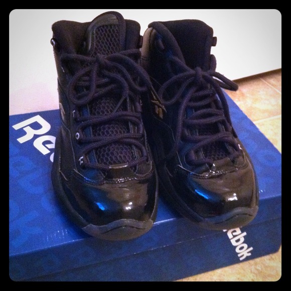 Mid Reebok Black and Gold Questions.