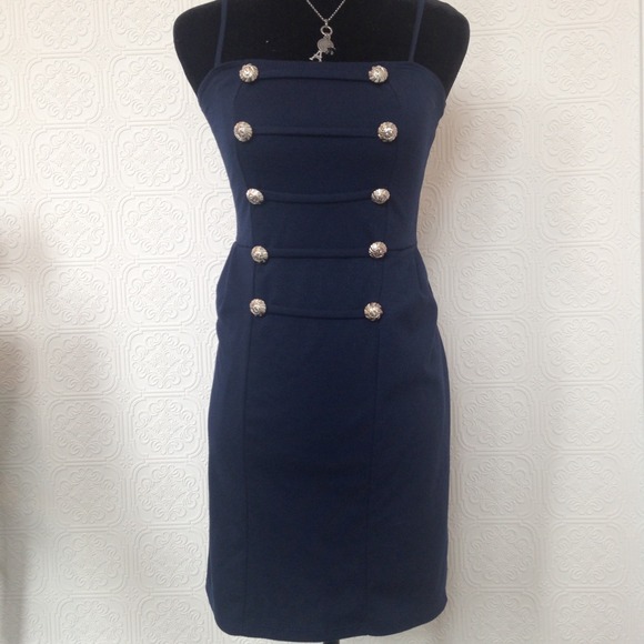 ✨Nautical sailor Blue dress✨