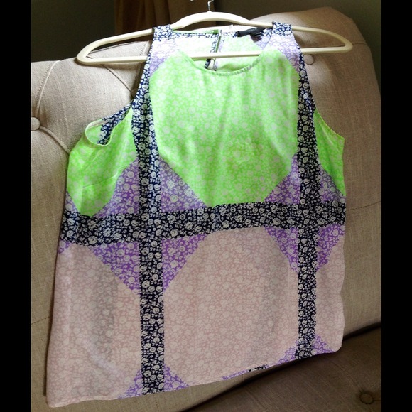 J Crew Silk Sleeveless Top