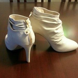Cream Booties