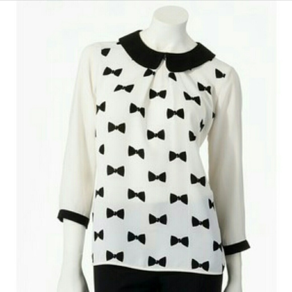 LC Lauren Conrad Bow Top