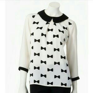 LC Lauren Conrad Bow Top