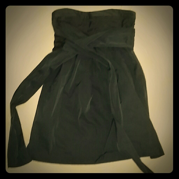 Strapless theory dress