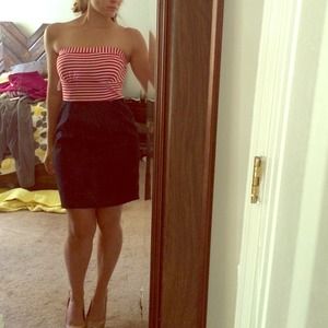 Red white and blue dress