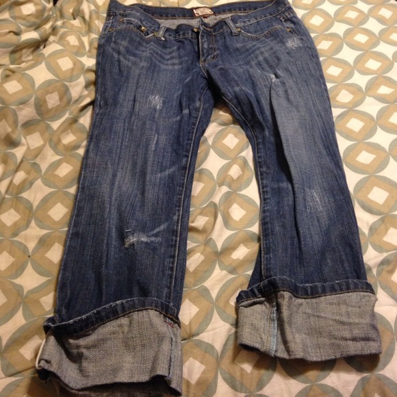 Denim Capri pants