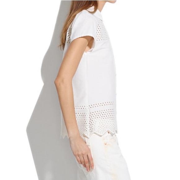 π New Listing! Madewell Latticework Shirt NWT!! - Picture 3 of 4