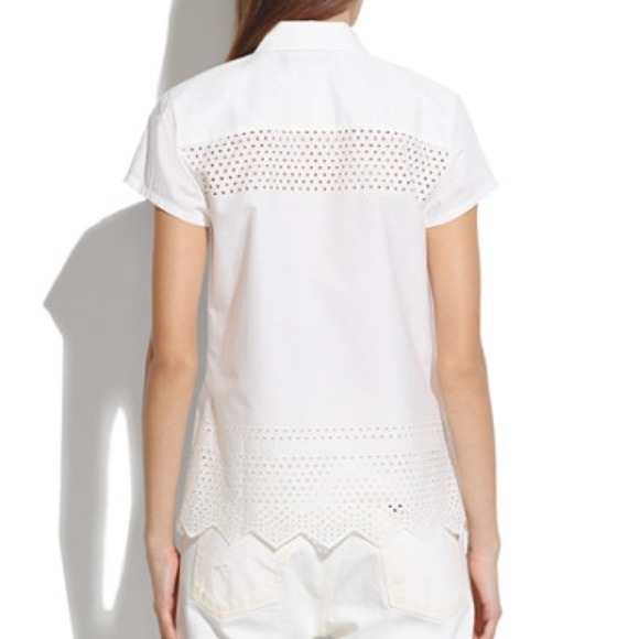π New Listing! Madewell Latticework Shirt NWT!! - Picture 4 of 4