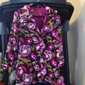 Missoni for Target Floral Trench