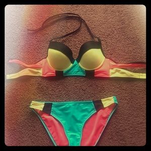Neon bikini