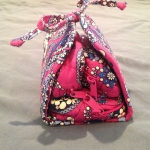 Vera Bradley travel jewelry organizer