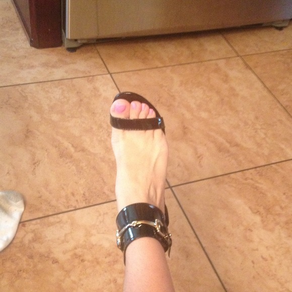 Gucci look alike black and gold