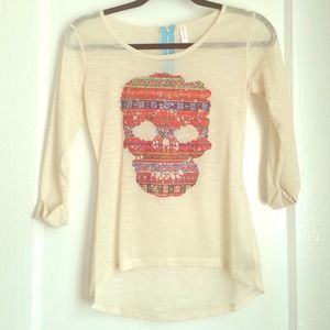 skull shirt!