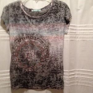 Maurice's cotton shirt- burnout style